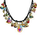 12 Days Of Christmas Cord Necklace (Godltone)