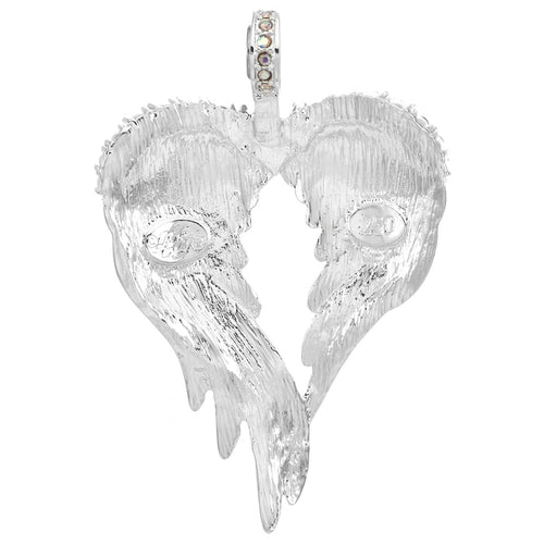25% Off Americana Land Of The Free 250th Angel Wing Magnetic Enhancer (Sterling Silvertone)