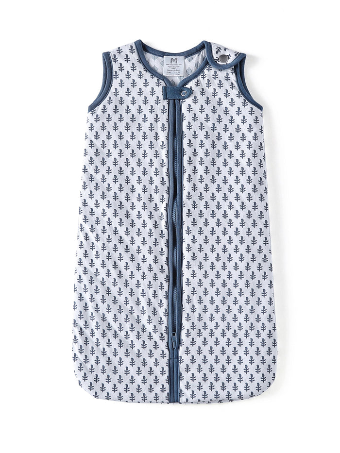 Baby Sleeping Bag Fort Blue Print - TOG 2.2 (Quilted)