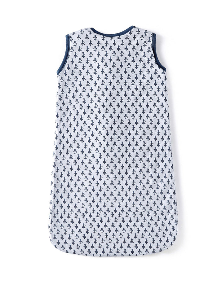 Baby Sleeping Bag Fort Blue Print - TOG 2.2 (Quilted)