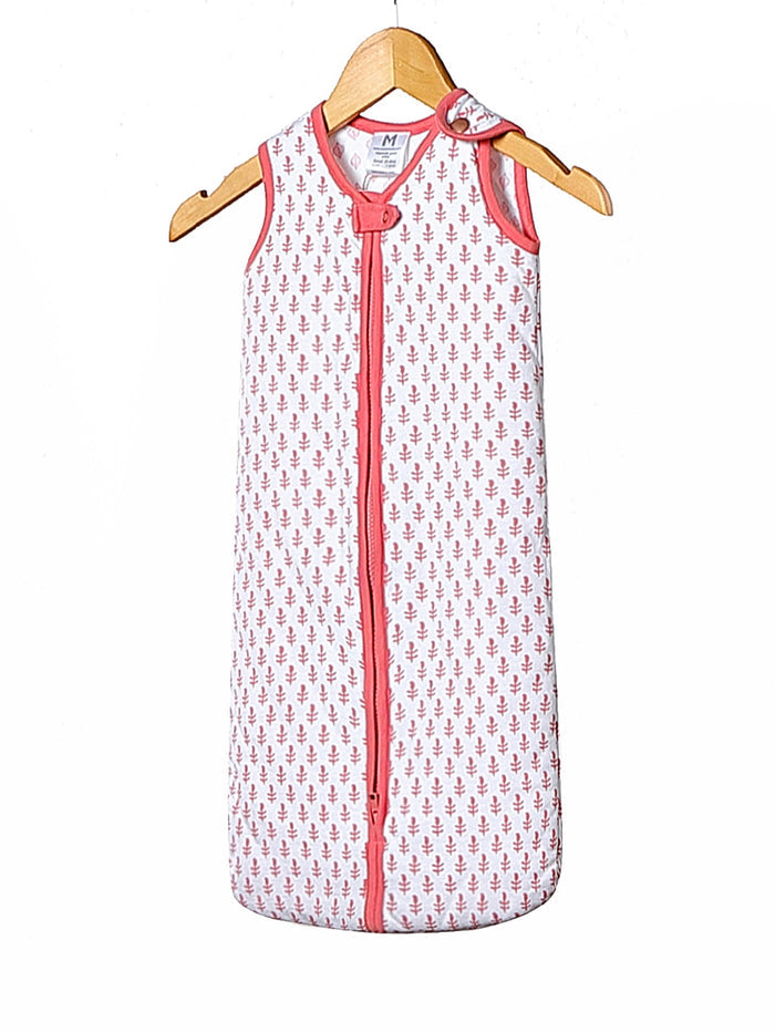 Baby Sleeping Bag Pink City Print - TOG 0.6 (Lightweight)