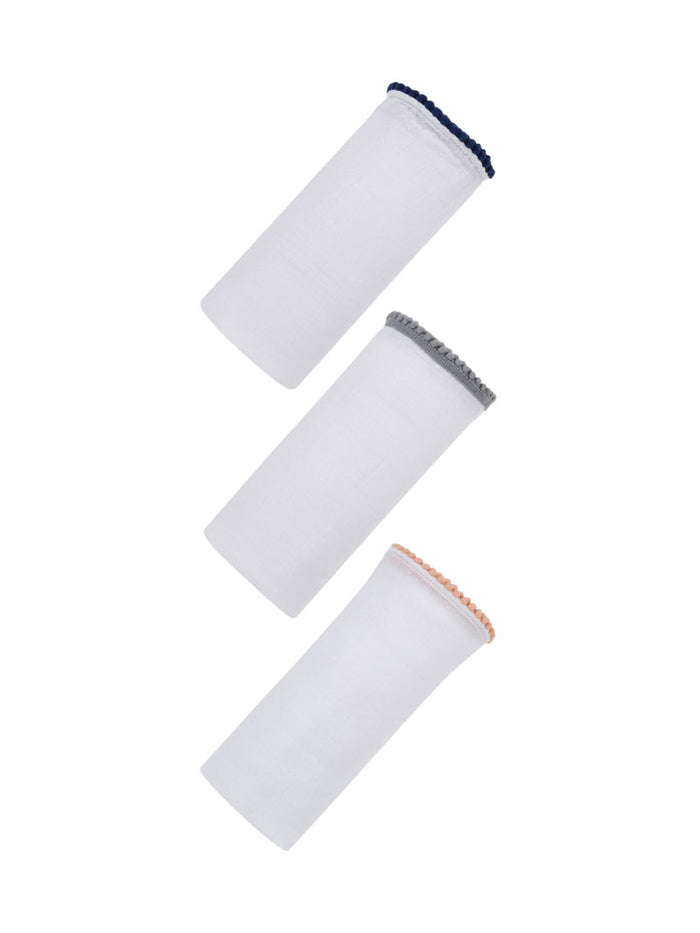 Bamboo Pom Pom Baby Swaddle