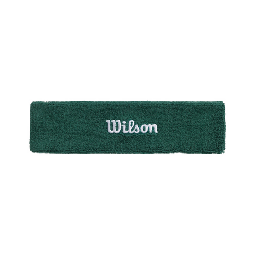 Bandeau éponge Wilson OS Vert - Esprit Padel Shop