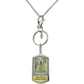 Best Friends Rainbow Bridge Key Chain Charmer with Free Necklace (Mixed Plate)
