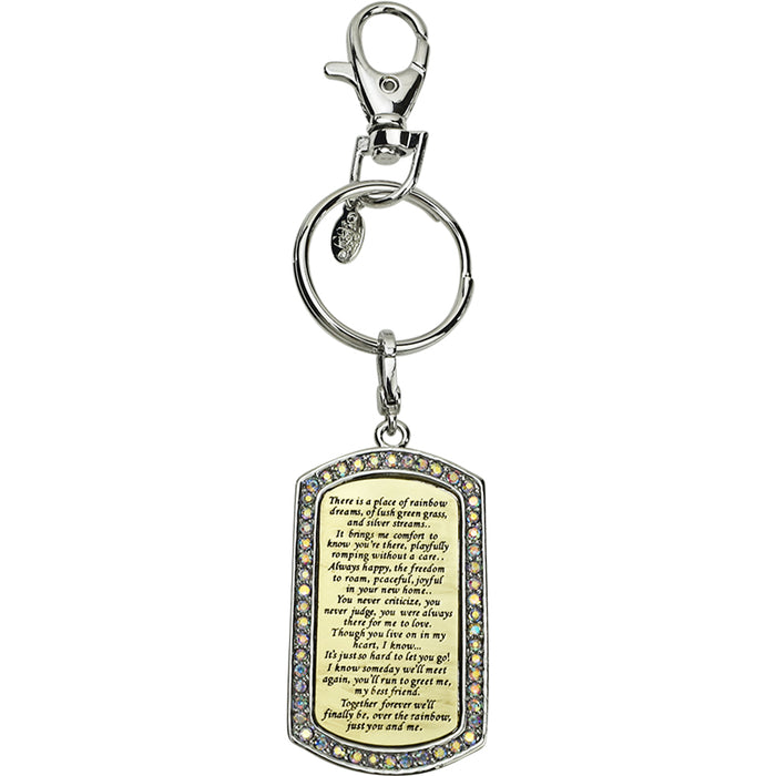 Best Friends Rainbow Bridge Key Chain Charmer with Free Necklace (Mixed Plate)