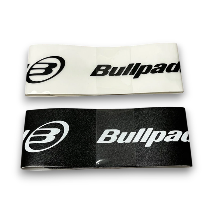 Tambour de protecteur de cadre noir Bullpadel contenant 50 protecteurs de cadre