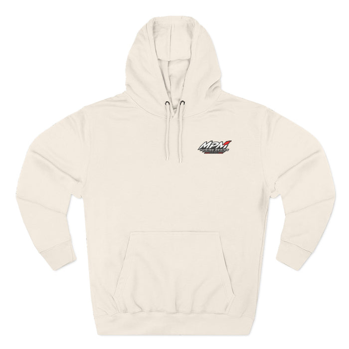 Brake System Hoodie — Stop Late Automotive Graphic Fleece | MPM Tuning Design