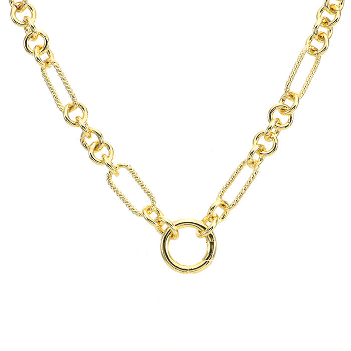 Capri Add A Charm Necklace (Goldtone)