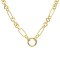 Capri Add A Charm Necklace (Goldtone)
