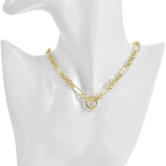 Capri Add A Charm Necklace (Goldtone)