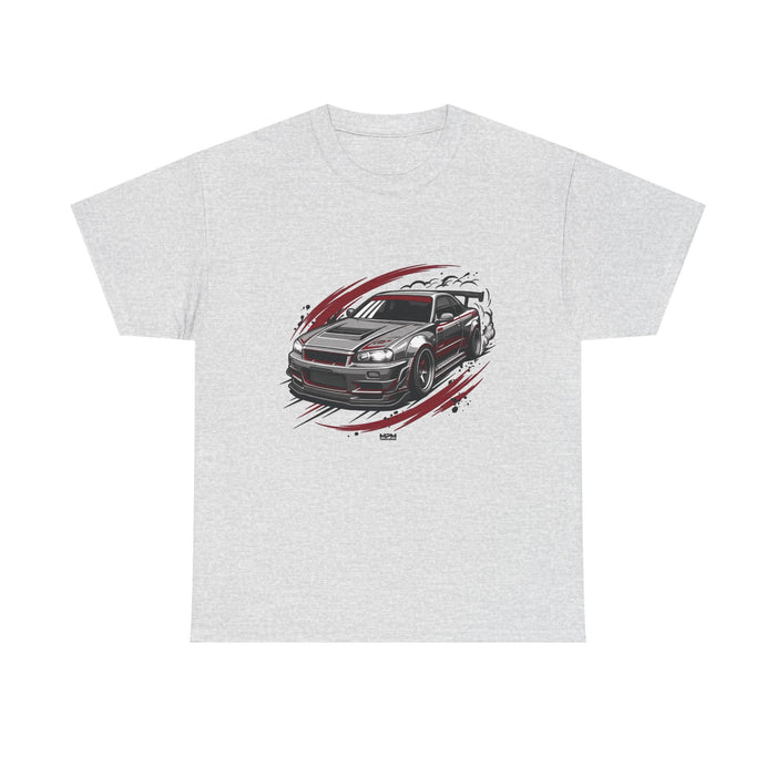 Car Graphic T-Shirt — Sporty Muscle Car JDM Illustration Tee | MPM Tuning Design