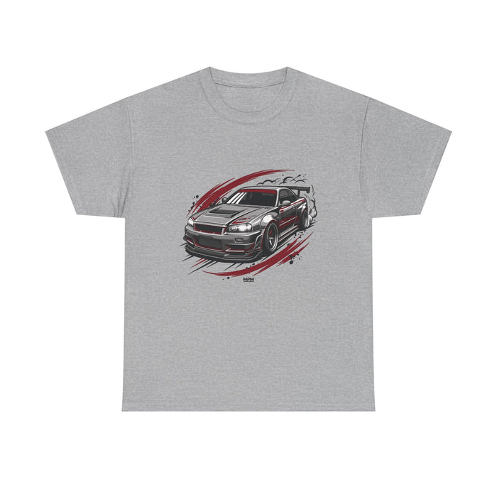 Car Graphic T-Shirt — Sporty Muscle Car JDM Illustration Tee | MPM Tuning Design