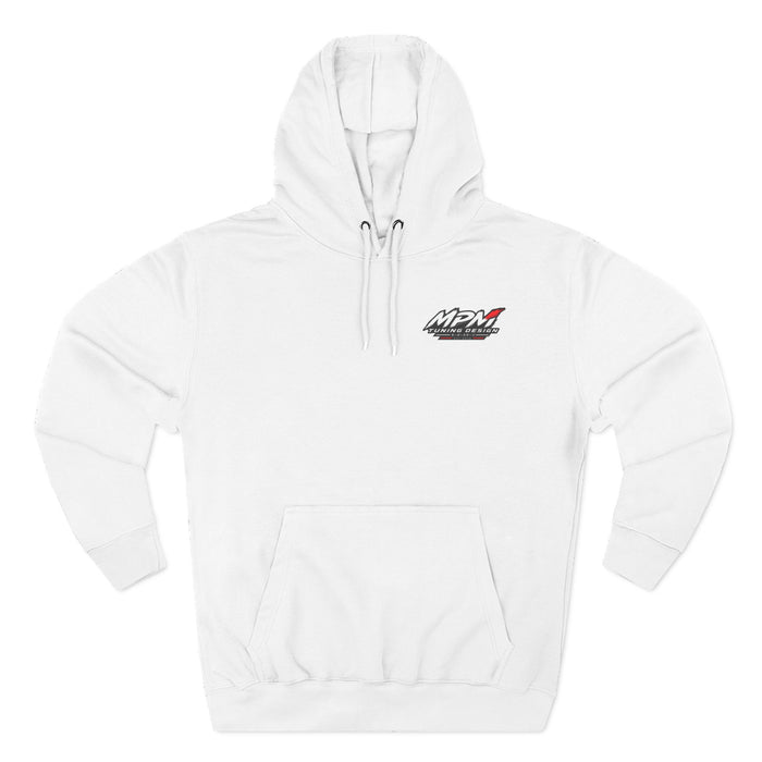Car Parts Hoodie — Locked In Drivetrain Graphic Fleece | MPM Tuning Design