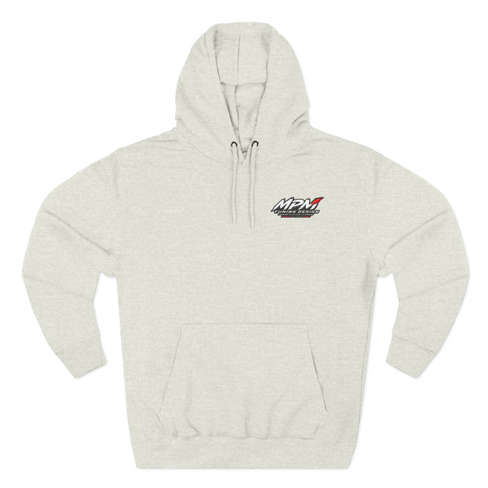 Car Parts Hoodie — Locked In Drivetrain Graphic Fleece | MPM Tuning Design