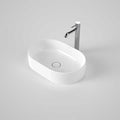 Caroma Liano II 530mm Pill Above Counter Basin - White - The Blue Space