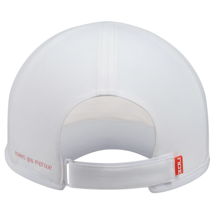 Casquette Nox Blanc/Rouge - Esprit Padel Shop