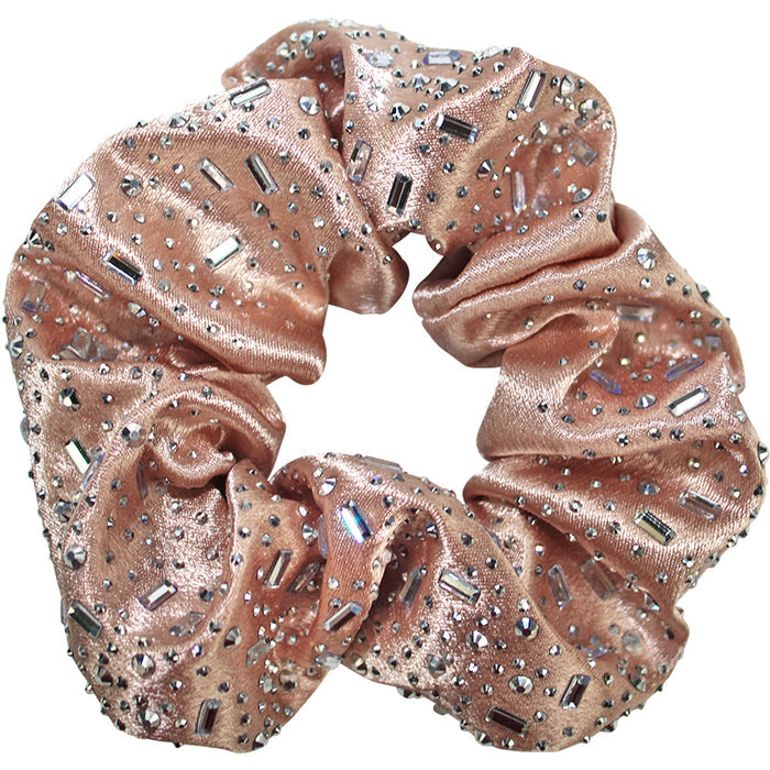 Celestial Love Stardust Scrunchie (Champagne Pink)