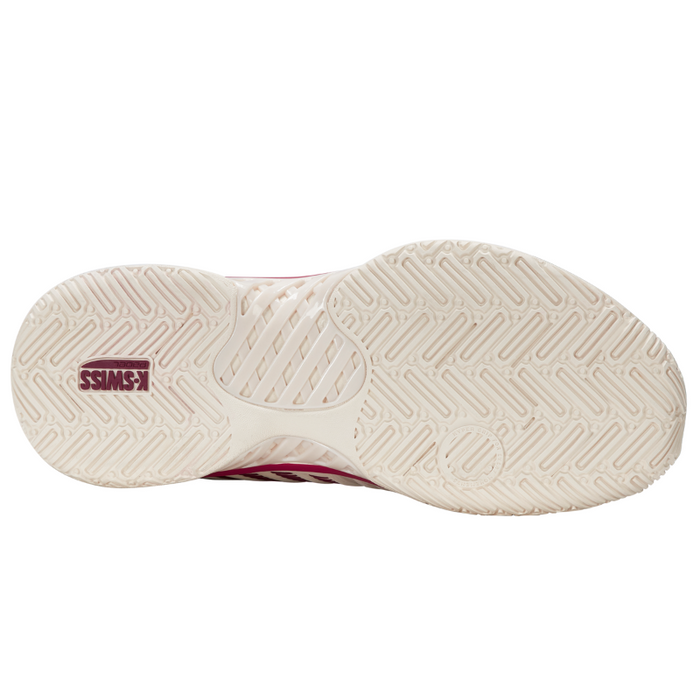 Chaussures de padel Femme K-Swiss Express Light 3 Padel Blanc/Rose - Esprit Padel Shop