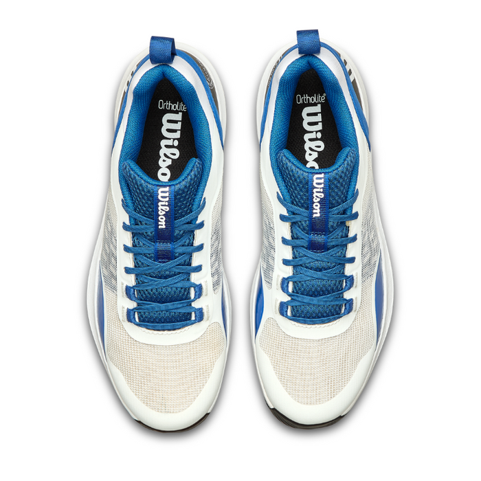 Chaussures de padel Homme Wilson Hurakn Pro V2 Blanc/Bleu - Esprit Padel Shop