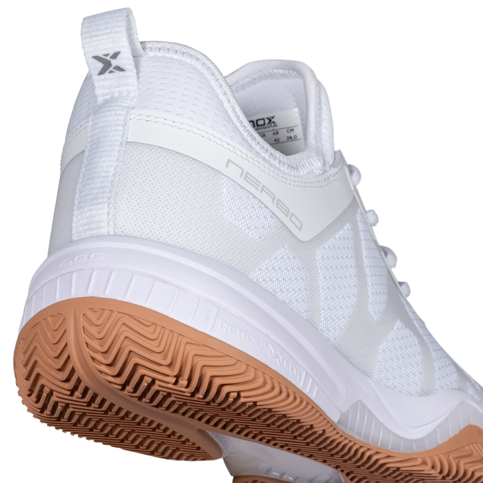 Chaussures de padel Unisexe Nox Nerbo Blanc - Esprit Padel Shop
