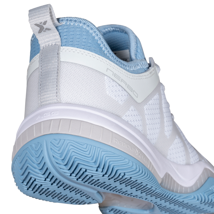 Chaussures de padel Unisexe Nox Nerbo Blanc/Bleu - Esprit Padel Shop