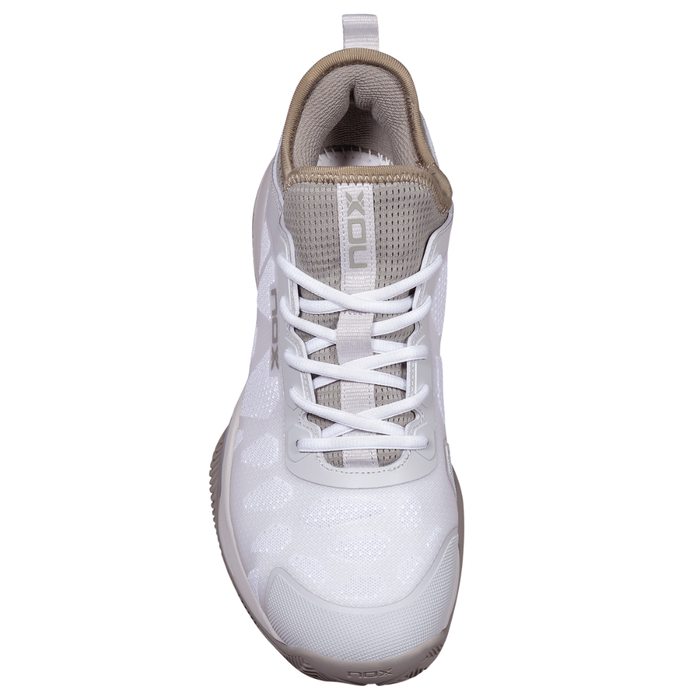 Chaussures de padel Unisexe Nox Nerbo Blanc/Marron - Esprit Padel Shop