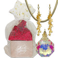Christmas In July Queen's Diamond 7pc Treasure Bag (Goldtone)