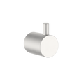 Clark Round Robe Hook - Brushed Nickel | The Blue Space