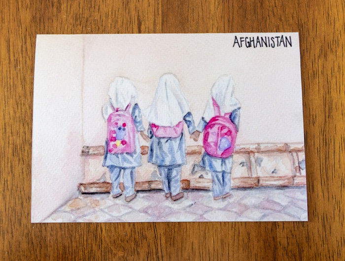 Country Watercolor Cards