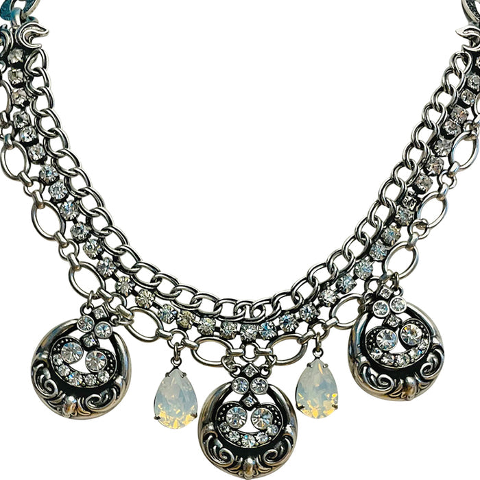 Couture Enchanted Dynasty Necklace (Silver Ox)