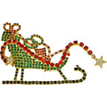 Couture Magic Sleigh Ride Pin (Goldtone)