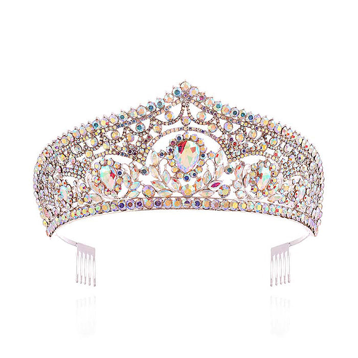 Crowning Glory Tiara (Sterling Silvertone)