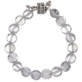 Crystal Fantasia Magnetic Bracelet (Silver Ox/Silver Storm/Size 7)