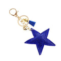 Crystalized Spirit Of Freedom Key Chain Charmer (Goldtone/Blue)