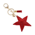 Crystalized Spirit Of Freedom Key Chain Charmer (Goldtone/Red)