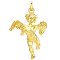 Cupid Angel Open Ring Charm (Goldtone)