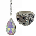 Dance Of The Crystal Queen 20" Shimmer With FREE Sir Hoots A Lot Cuff Bracelet (Sterling Silvertone)