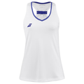 Débardeur Babolat Play Tank Top Blanc Femme - Esprit Padel Shop