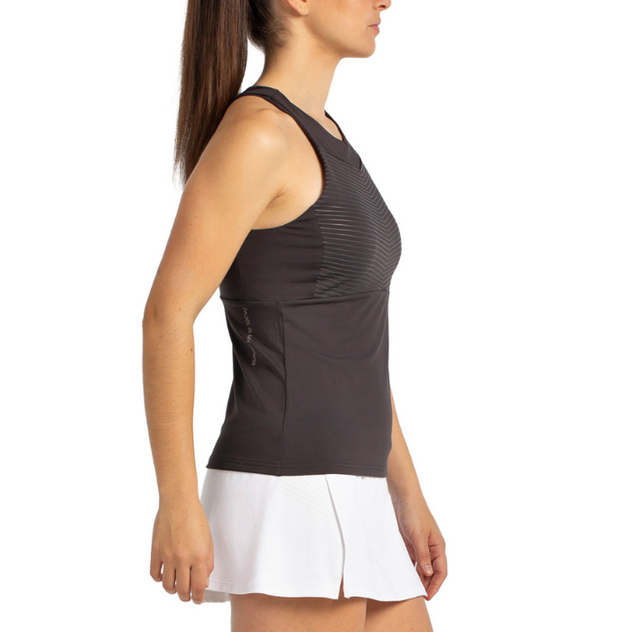 Débardeur Bullpadel Erare Noir Femme - Esprit Padel Shop