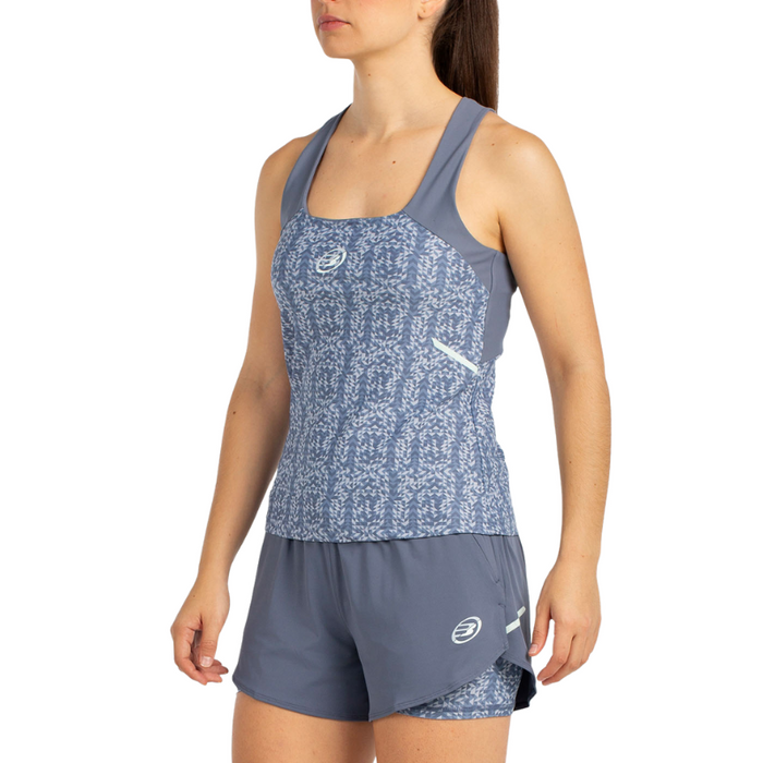 Débardeur Bullpadel Oilos Bleu Femme - Esprit Padel Shop