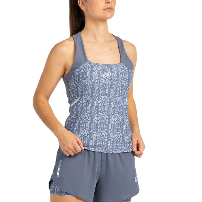 Débardeur Bullpadel Oilos Bleu Femme - Esprit Padel Shop