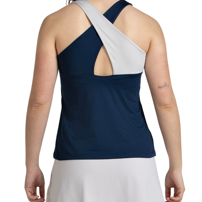 Débardeur Bullpadel Pado Bleu Marine Femme - Esprit Padel Shop