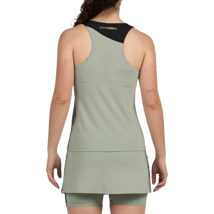 Débardeur Bullpadel Pirac Vert Femme - Esprit Padel Shop