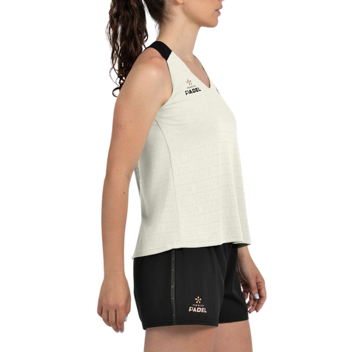 Débardeur Bullpadel Piura Blanc Femme - Esprit Padel Shop