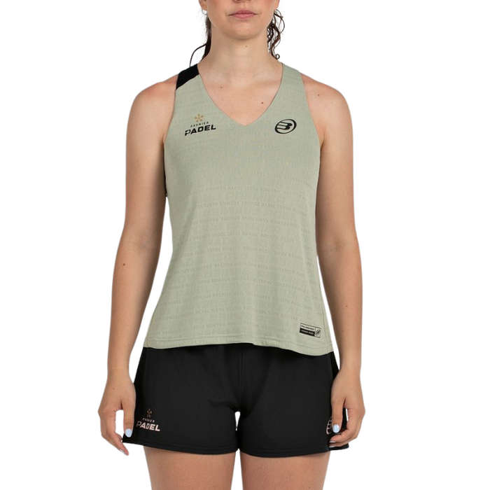 Débardeur Bullpadel Piura Vert Femme - Esprit Padel Shop