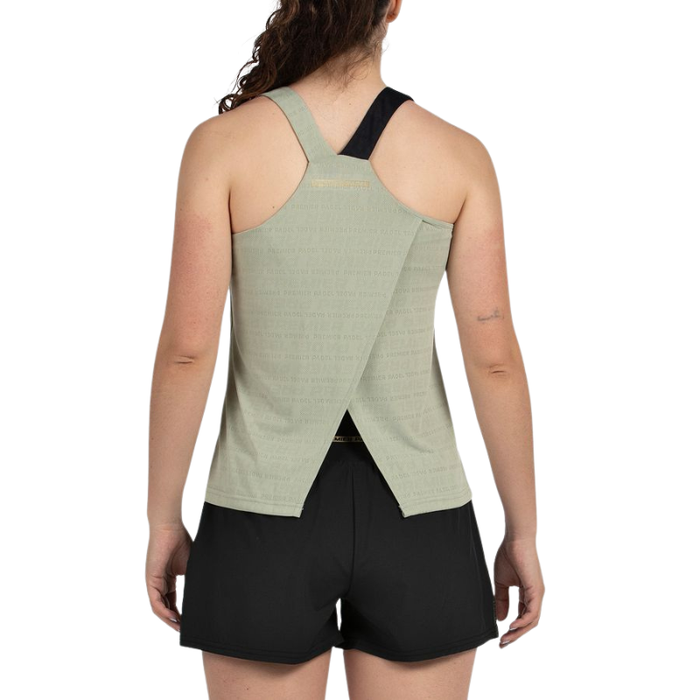 Débardeur Bullpadel Piura Vert Femme - Esprit Padel Shop
