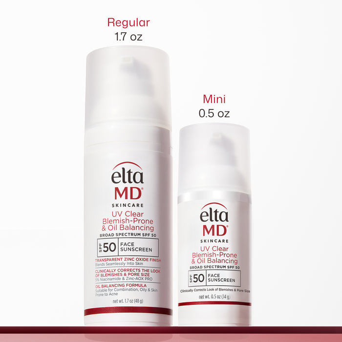 mini uv clear blemish prone oil balancing