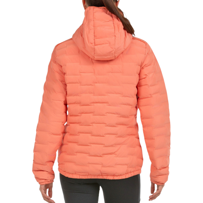 Doudoune Bullpadel Neves Orange Femme Dos - Esprit Padel Shop