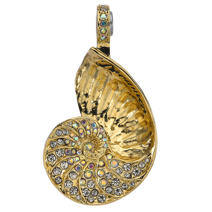 Dreamer Nautilus Shell Magnetic Enhancer (Goldtone)