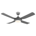 Eglo Bondi 48" 122cm Ceiling Fan with 20W LED CCT Light - Titanium - The Blue Space